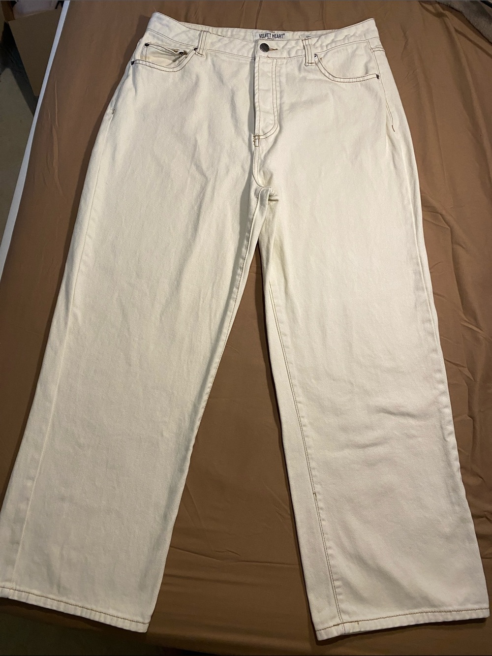 Velvet Heart Jeans - Women’s, Cream